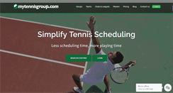 Desktop Screenshot of mytennisgroup.com